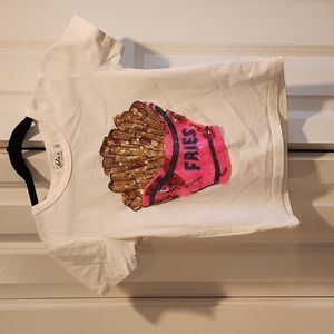 Lola + The Boys Sequin T-shirt